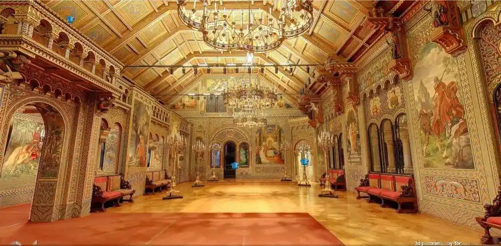 云游童话城堡神秘内部一览无余