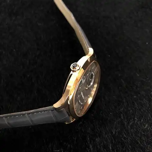 全新cartier 卡地亚 drive de cartier 18k玫瑰金 黑色 自动机芯 wgnm