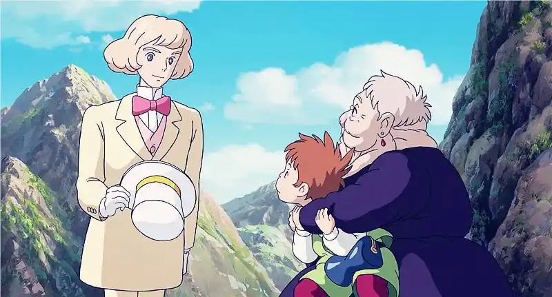 截图 电影 二次元 宫崎骏 吉卜力 哈尔 苏菲 封面 插画 壁纸 动漫壁纸