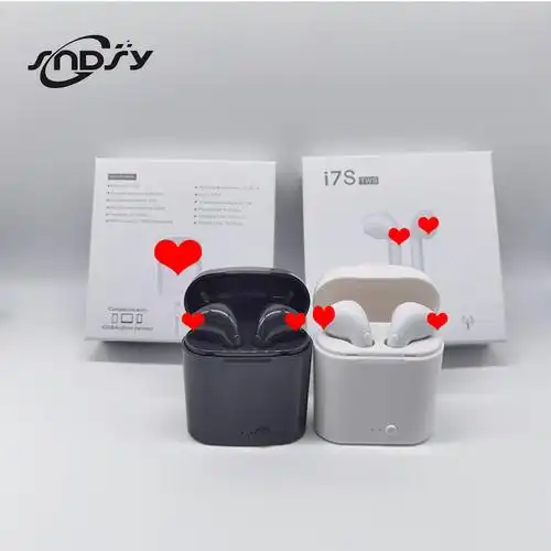 i7s蓝牙耳机 充电仓双耳通话 tws对耳 无线5.0 i7mini蓝牙耳机