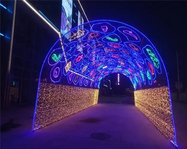 灯光亮化提升蚂蚁美陈