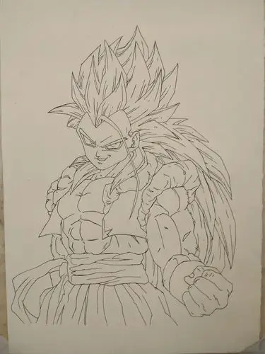 彩铅入门之七龙珠悟吉塔