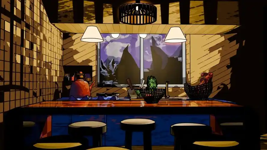 blender卡通效果(温馨小屋)