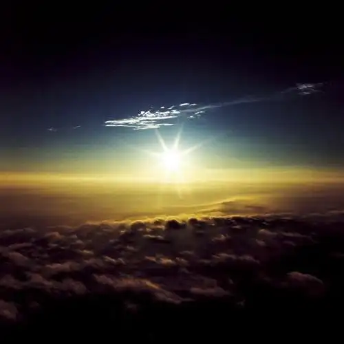 富士山黎明破晓