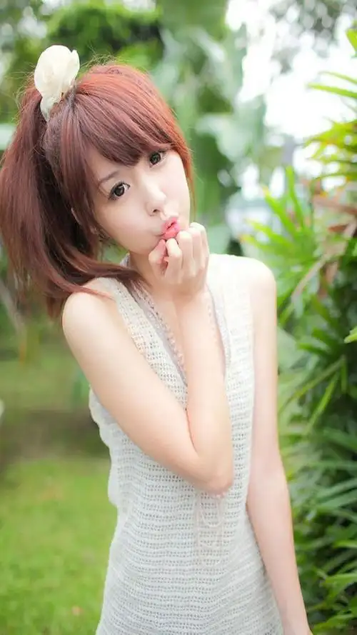 清纯可爱的妹子,非主流-手机壁纸