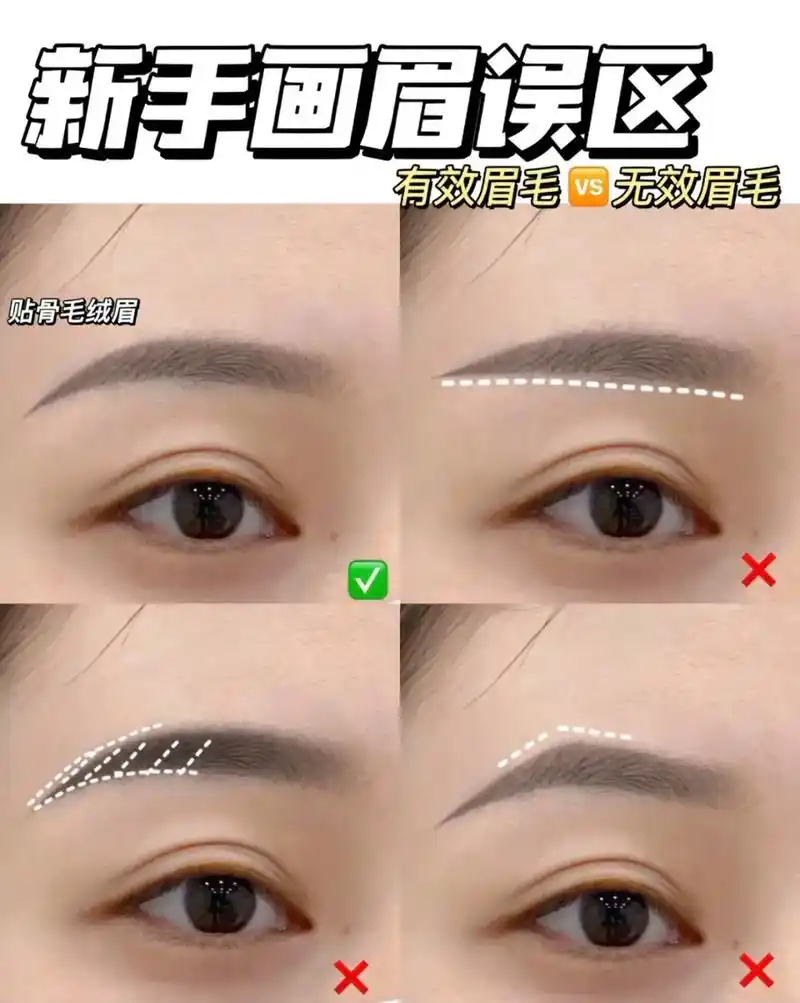 在帮仙女们设计眉形时候也收集日 - 抖音