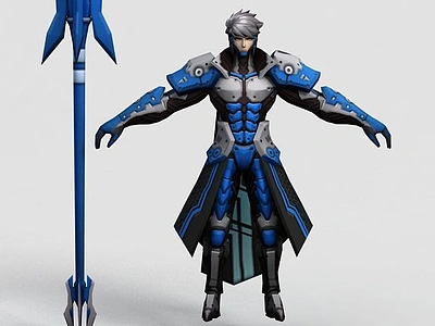 3d嘻哈天王赵云模型下载