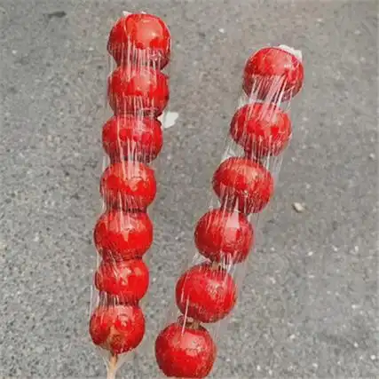 冬季好有食欲可口的冰糖葫芦图片真实我想钻进摆满糖葫芦的橱窗