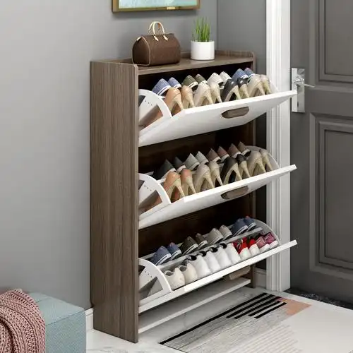 门外鞋柜 走廊 用 电梯口入户室外经济型别墅收纳过道阳台简约