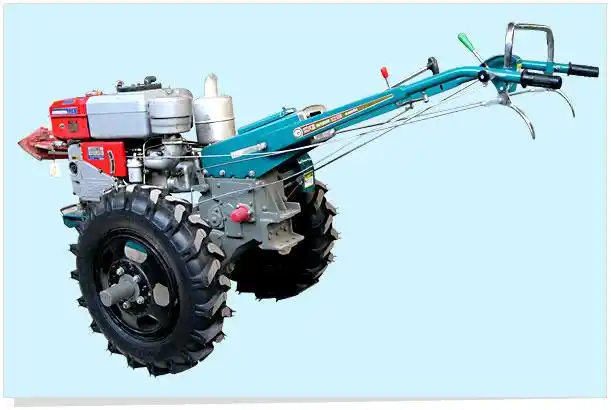 千里牛181手扶拖拉机图片