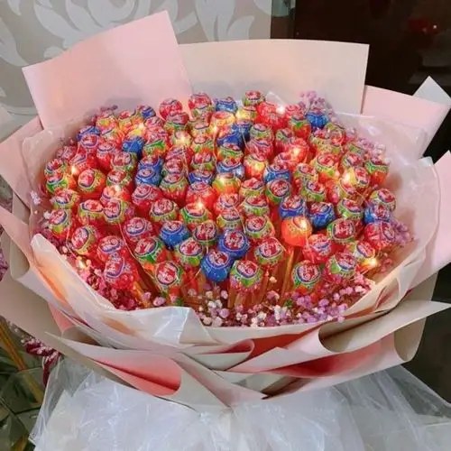 棒棒糖花束/礼貌拿图