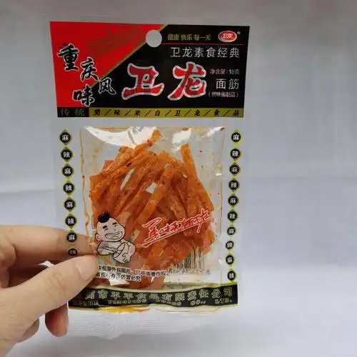 卫龙辣条大小面筋18g/30g/102克小面筋18克整箱透明包装经典老款适用