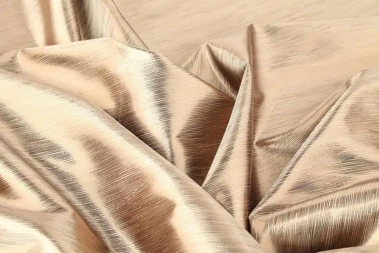 金色香槟色绸布背景