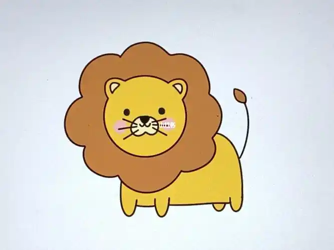儿童简笔画  #一学就会  #简笔画教程  #简笔画  #可爱简笔画  #狮子