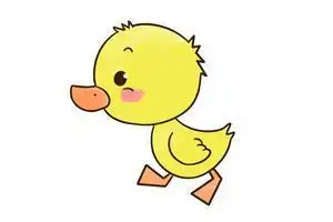 游泳的鸭宝宝简笔画鸭卡通简笔画大图小鸭子简笔画小鸭子和妈妈鸭子