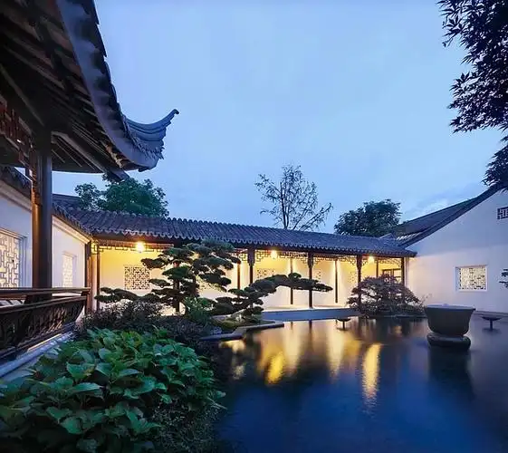 苏州别墅庭院花园景观设计改造