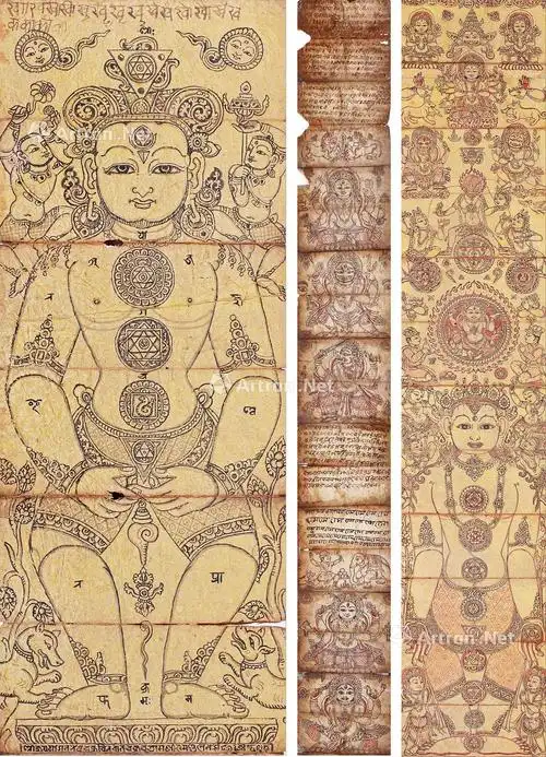 印度教经书及彩画-集妙庄严——唐卡专场-雅昌拍卖