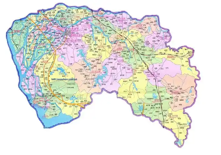 深圳东莞惠州地图/东莞地图/东莞到深圳地图