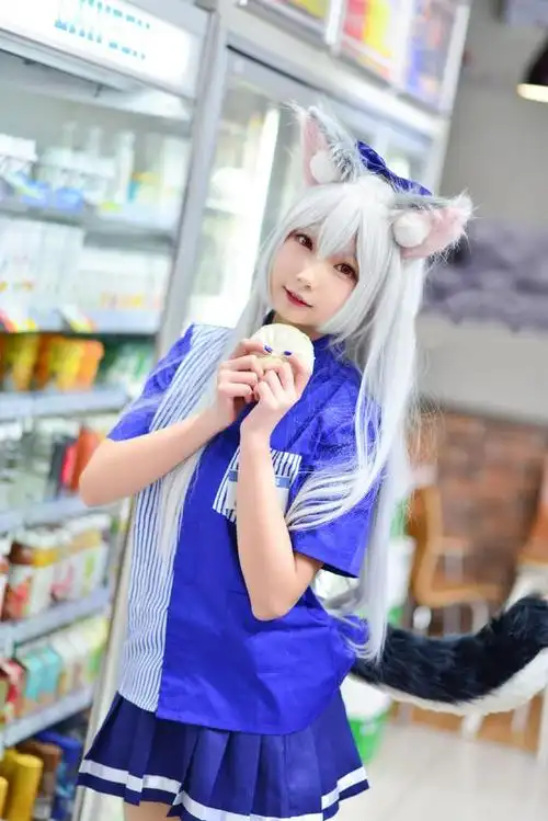 碧蓝航线夕立cos,三次元"漂浮"吸睛,网友:这样的夕立哪里捞