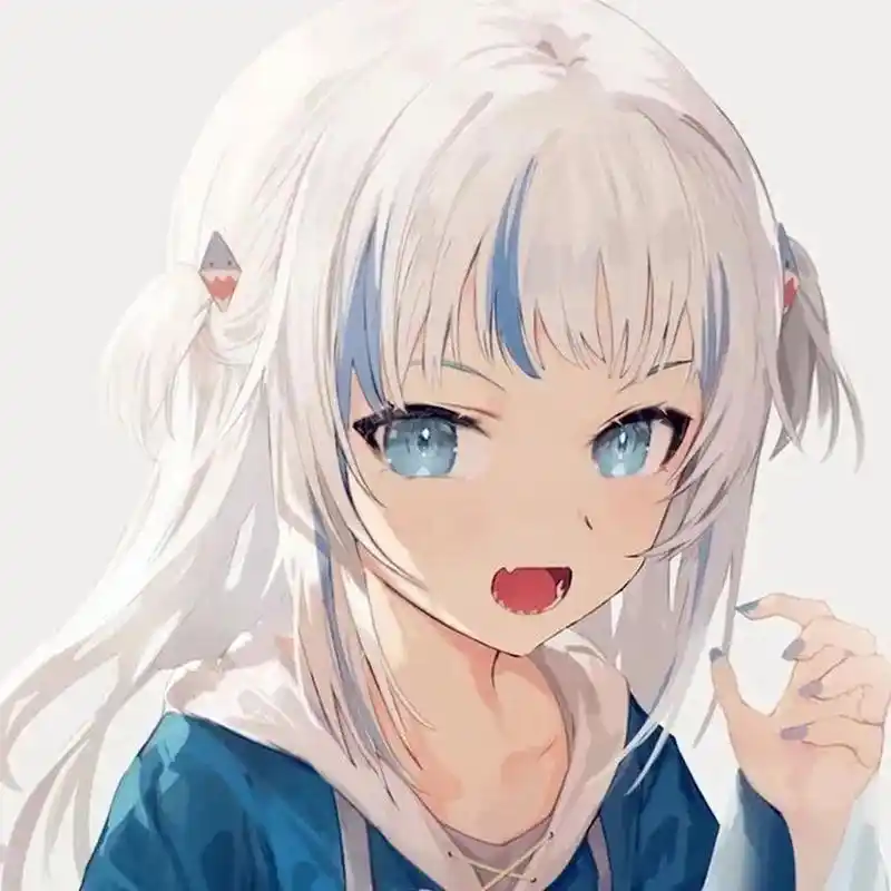 超可爱的小鲨鱼动漫头像