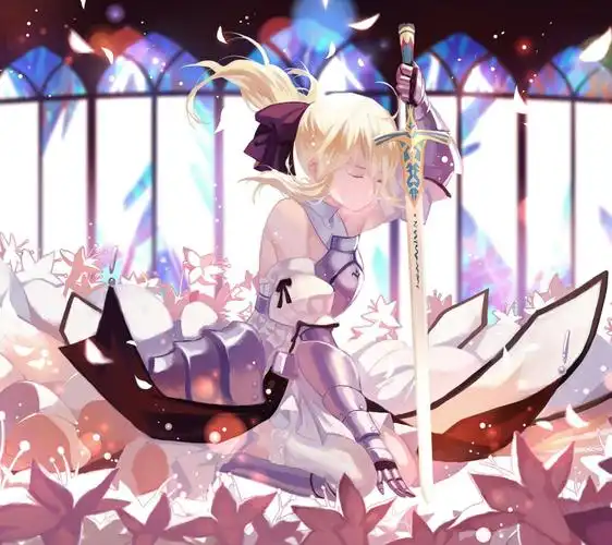 saber帅气女头唯美王者