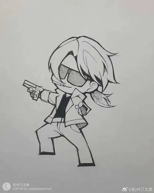 盗墓笔记超话#张起灵##黑瞎子#搬运一下自己lofter上以前的作品