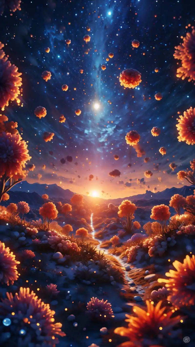 9099华为星空壁纸,让你的手机桌面也变得与众不同,充满了探索未知