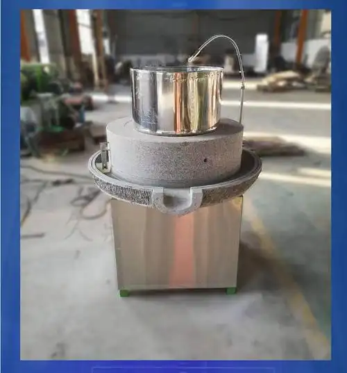 新鲜玉米磨浆电动石磨小麦磨粉电动石磨杂粮电动石磨