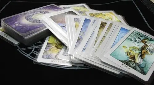 益智桌游 花影塔罗牌占卜套装 解析书牌送牌袋 软件 塑封版包邮