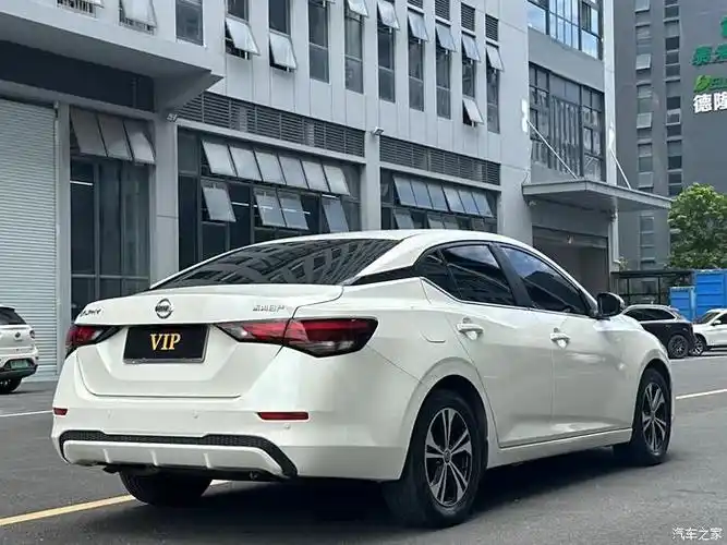 最新拿下 21年上牌日产十四代轩逸,1.6悦享版,白外黑内搭