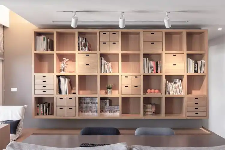 阳台书柜装修效果图,阳台书柜装修效果图案例_2023装修效果图-齐家网