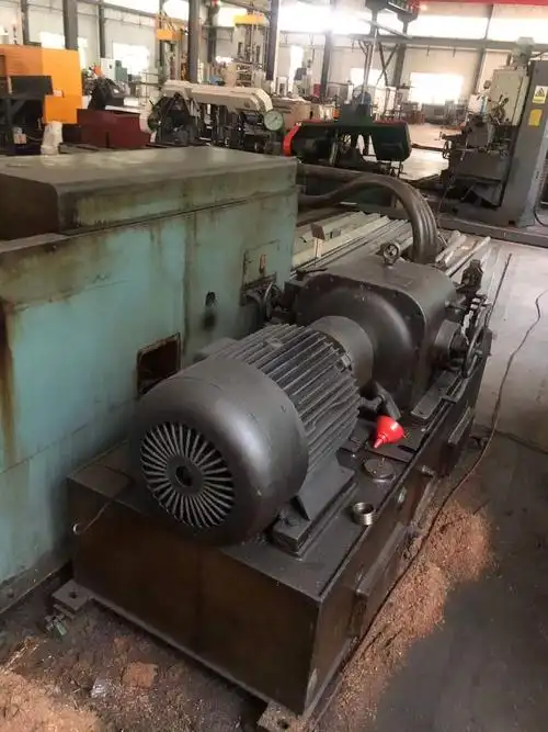 二手长沙l6120卧式拉床额定拉力20吨行程16米