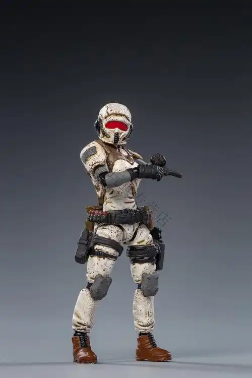 万代joytoy暗源战神86机甲兵人高度达22cm可动模型变形玩具机器人沙褐