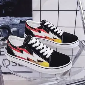 万斯美版复仇闪电风暴revenge 复古x潮流 storm帆布鞋男百搭滑板