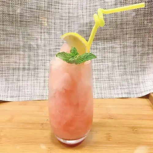 可尔必思蜜桃冰沙图片