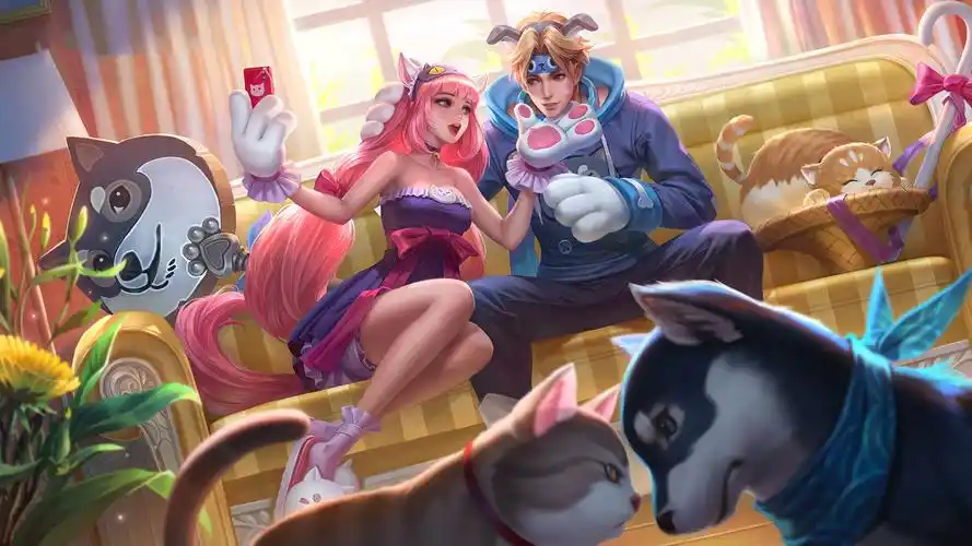 王者荣耀英雄全皮肤高清超清海报壁纸最新瑶云中君情侣皮肤时之祈愿瑶