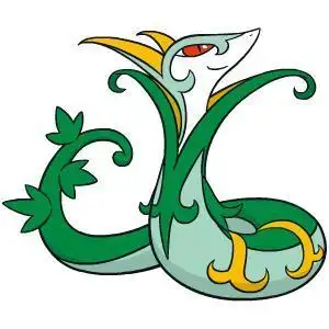 神奇宝贝君主蛇简笔画视频