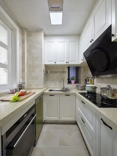 3平米厨房装修效果图:合理布局小厨房真不难!