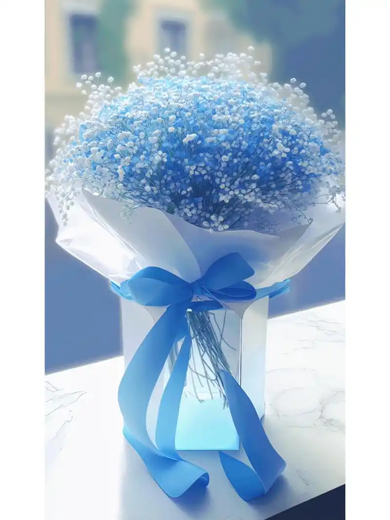 你知道蓝色满天星的花语是什么吗?