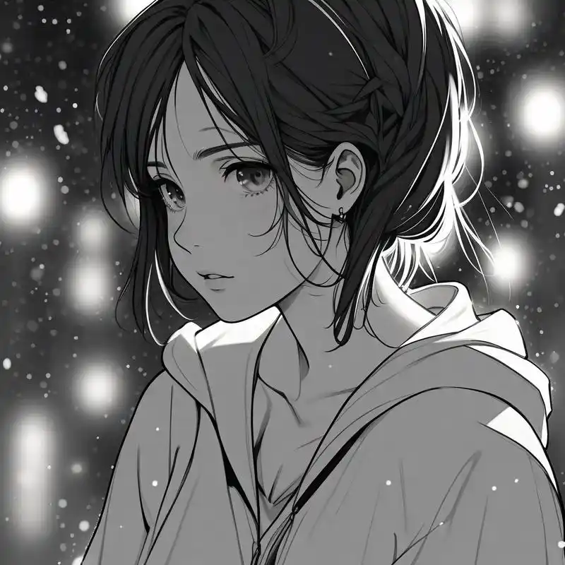 动漫风抑郁女生头像92 沉浸在动漫的世界,这些抑郁风格的女生头像