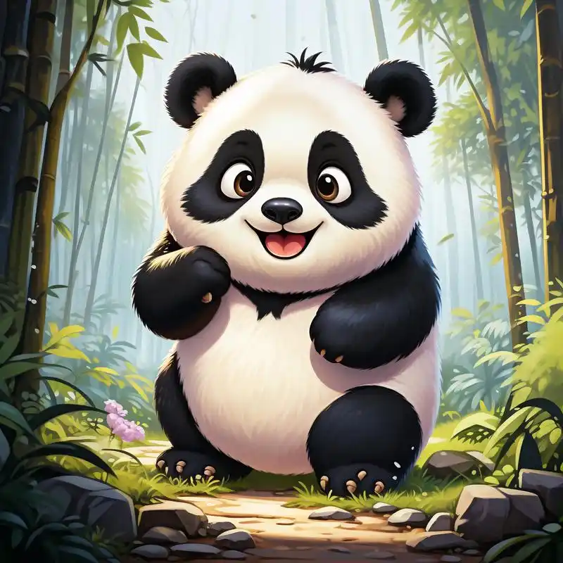 超可爱的熊猫头像来啦94 谁能拒绝熊猫头像呢,圆圆的脸蛋,小小的