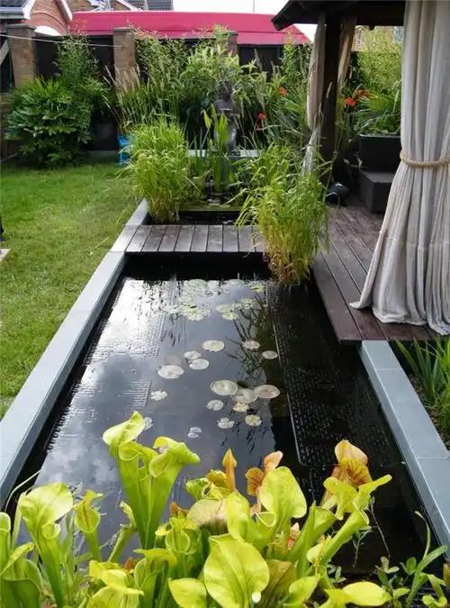 小庭院滨水,小庭院滨水景观,水景,庭院水景,庭院,小庭院水景,庭院景观