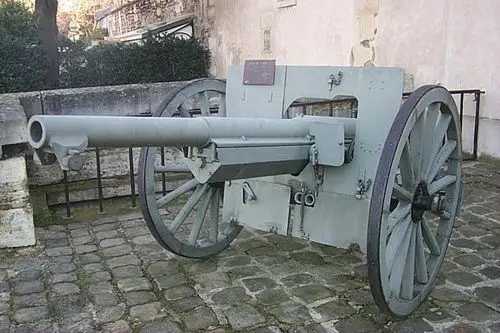 french 75 mm field gun mle 1897 of world war one, 1914021918