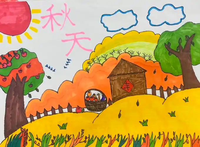 包头市第一实验小学南海分校——秋天"悄悄画"六年级作品投票