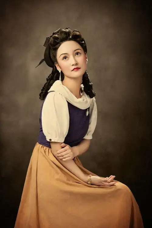 民国贵族名媛-古着小礼服