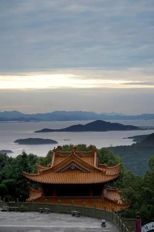 浙江省舟山市岱山磨心山风光