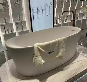 科勒新悦独立绮美石独立浴缸家用成人k25167t k2024