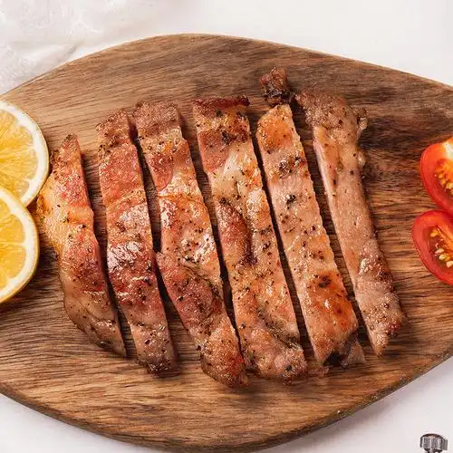 豪尚世家梅花猪排150g整箱55片猪扒团购西餐猪排