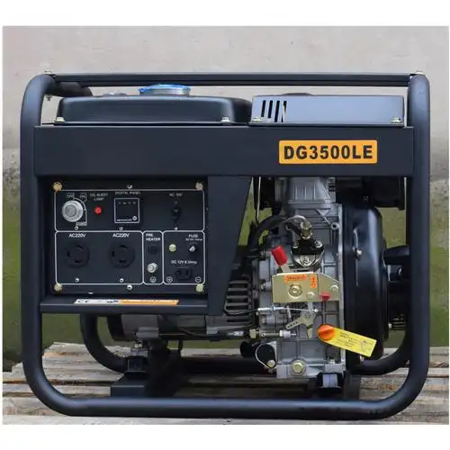 贝隆3kw风冷柴油发电机组178f柴油机纯铜电机3kw220v柴油发电机