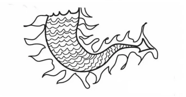 双人舞龙准备材料:鸡蛋托,红色的丙烯 ,扭扭棒,画笔,线,大眼睛,白色